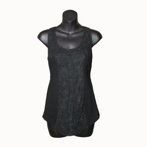 Illia Leather-Front Tank